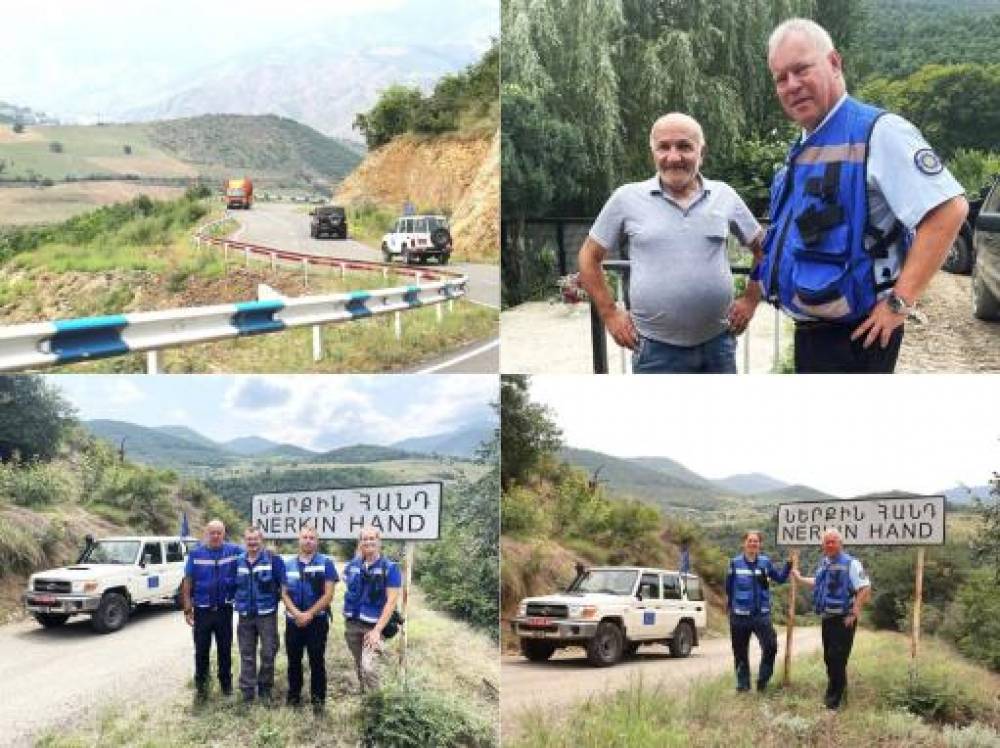 ԵՄ առաքելությունը Ներքին Հանդում գնահատել է Հայաստան-Ադրբեջան սահմանի անվտանգային իրավիճակը