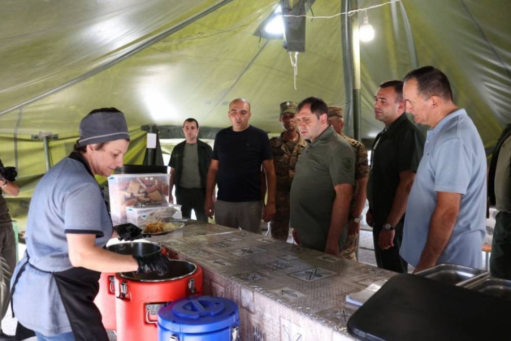 Պապիկյանը հետևել է պահեստազորայինների վարժանքների ընթացքին
