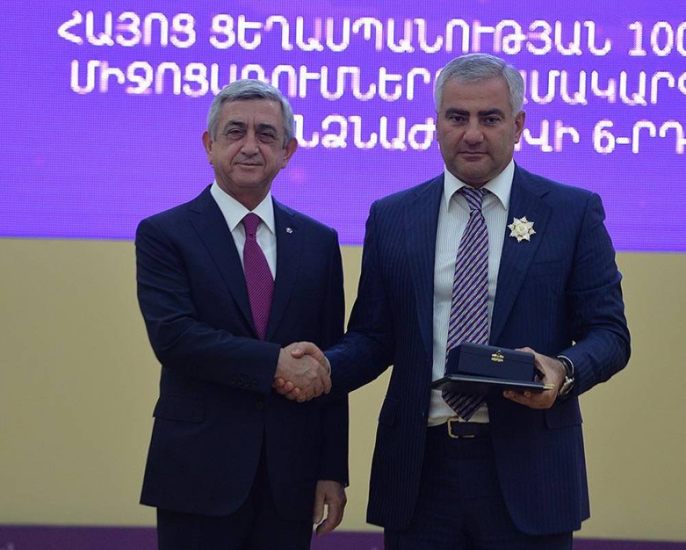 Հարգելի ընկեր, մաղթում եմ քեզ, որ կյանքիդ գալիք բոլոր ծնունդները դիմավորես քո եւ մեր բոլորի երազած Հայաստանում. Սերժ Սարգսյանը՝ Սամվել Կարապետյանին