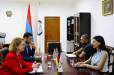Անահիտ Մանասյանն ու Գերմանիայի դեսպանը քննարկել են մարդու իրավունքների պաշտպանությանն առնչվող հարցեր