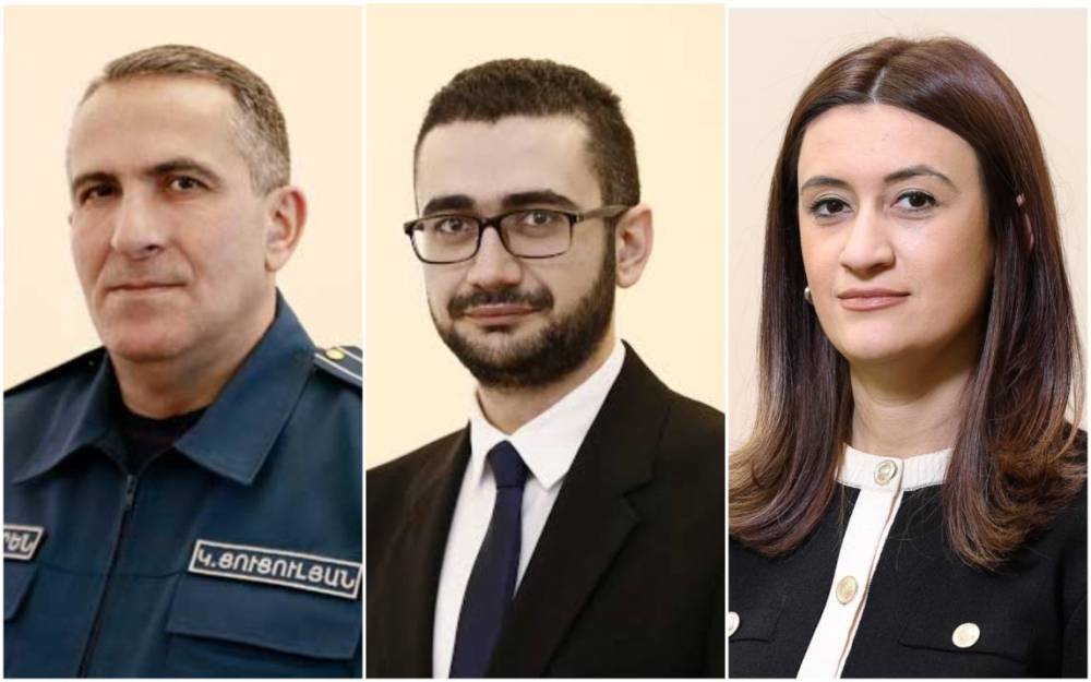 Կամո Ցուցուլյանը, Արմեն Ղազարյանը, Նելլի Դավթյանը վերանշանակվել են