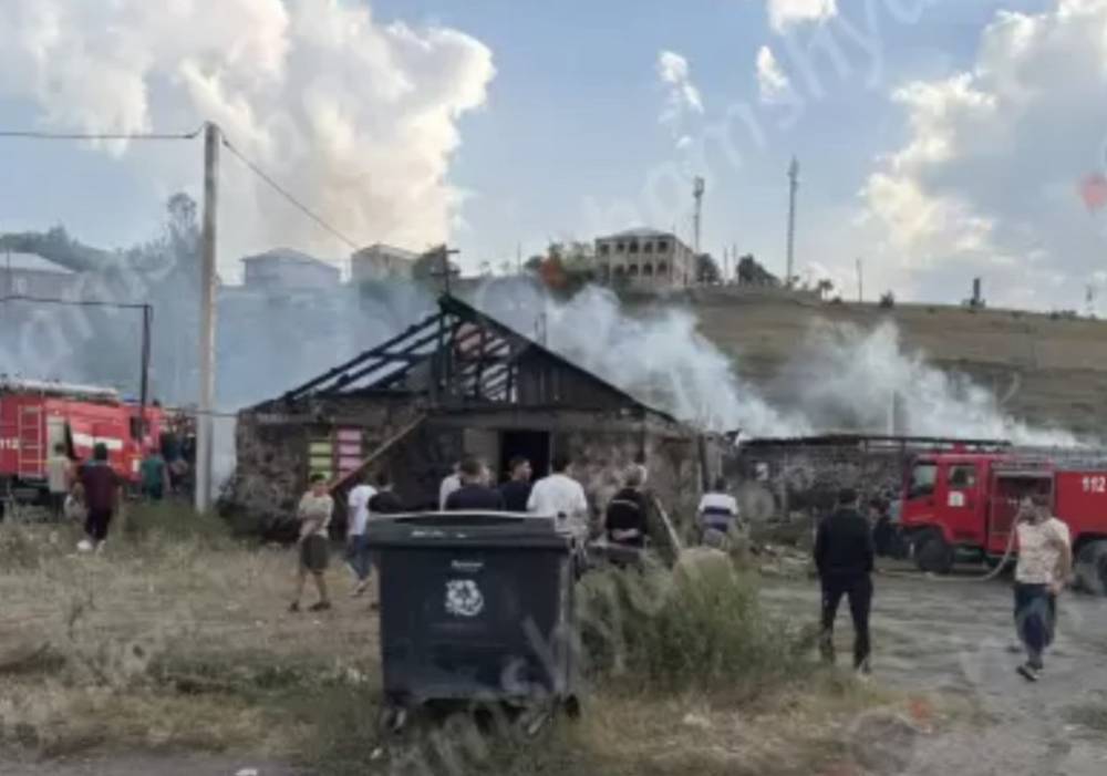 Խոշոր հրդեհ՝ Գավառում