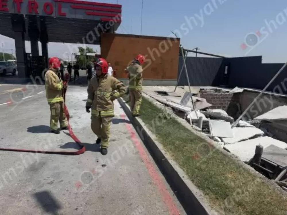 Պայթյուն՝ բենզալցակայանում․ կա երկու տուժած