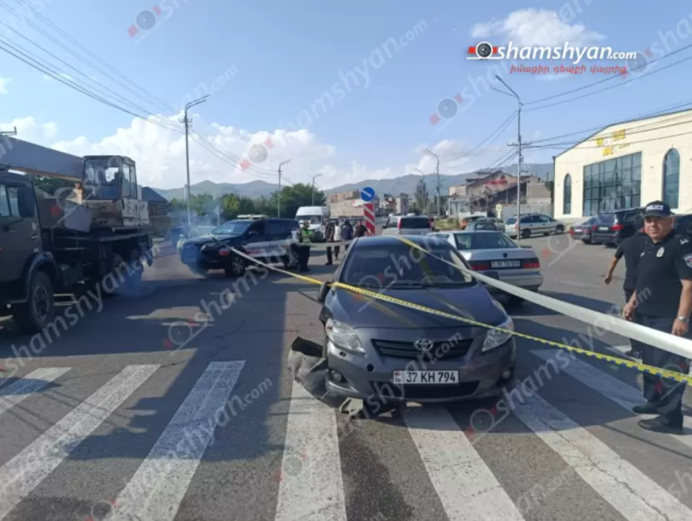 20-ամյա վարորդը «Toyota»-ով վրшերթի է ենթարկել քաղաքապետարանի սանմաքրման աշխատակցուհուն. վերջինը տեղափոխվել է հիվանդանոց