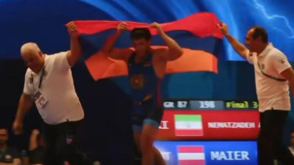 Ըմբշամարտի Մ-20 ԱԱ. Սամվել Տերտերյանը հաղթեց ադրբեջանցի մարզիկին և դարձավ աշխարհի չեմպիոն