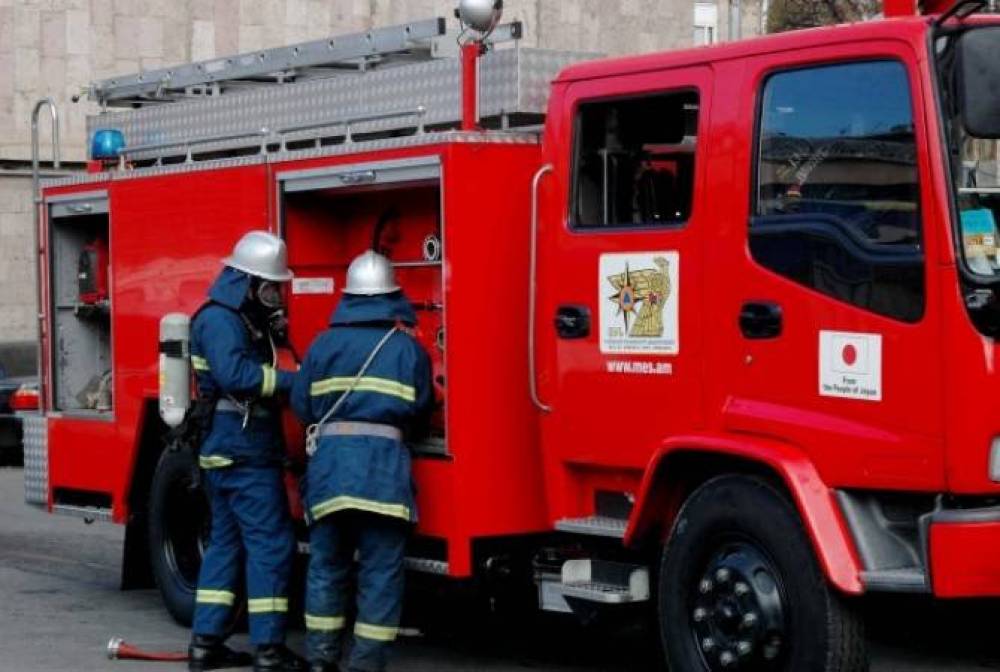 Փրկարարները մարել են Ահնիձորում բռնկված հրդեհը