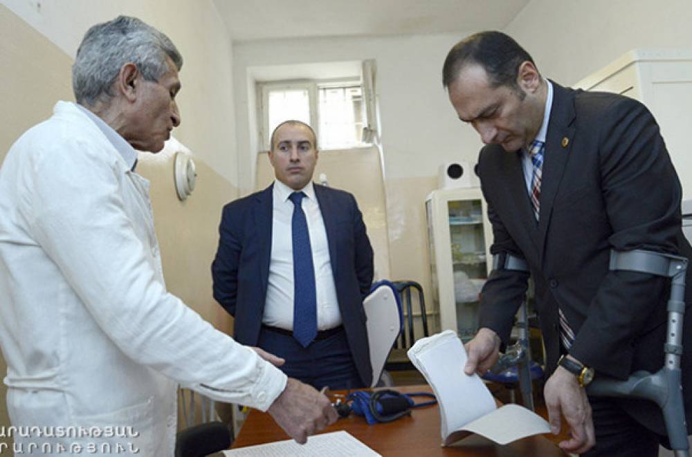 Արտակ Զեյնալյանն այցելել է «Երևան-Կենտրոն» քրեակատարողական հիմնարկ