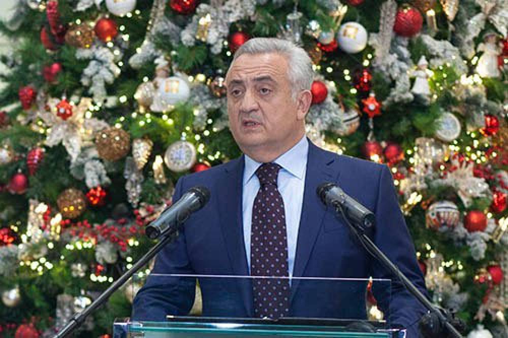 ՀՀ կենտրոնական բանկի նախագահ Արթուր Ջավադյանի ելույթը ԿԲ-ում 2018 թվականի տարեմուտի ընդունելությանը