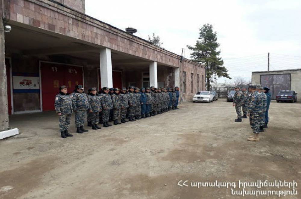ԱԻՆ փրկարար ծառայության տնօրենն այցելել է սահմանամերձ մարզ