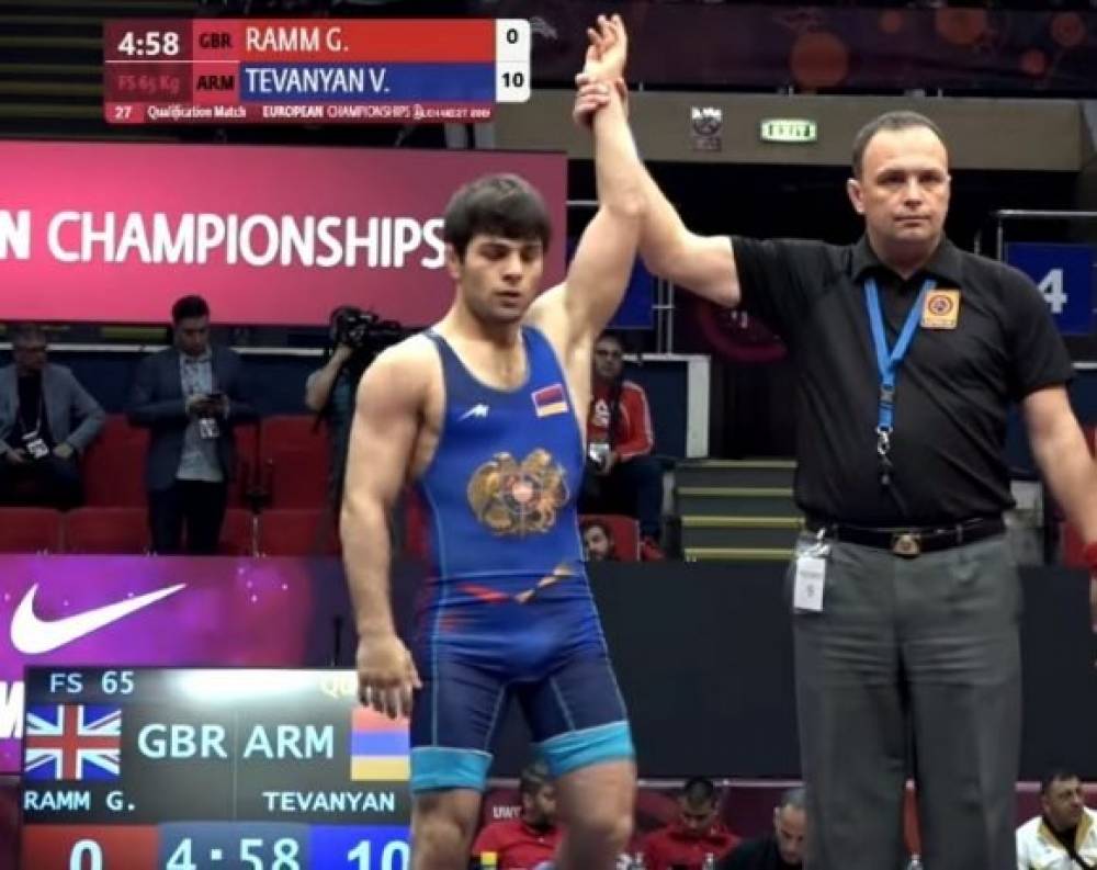 Վազգեն Թևանյանը երրորդ փայլուն հաղթանակը տարավ․ Ըմբշամարտի աշխարհի գավաթ