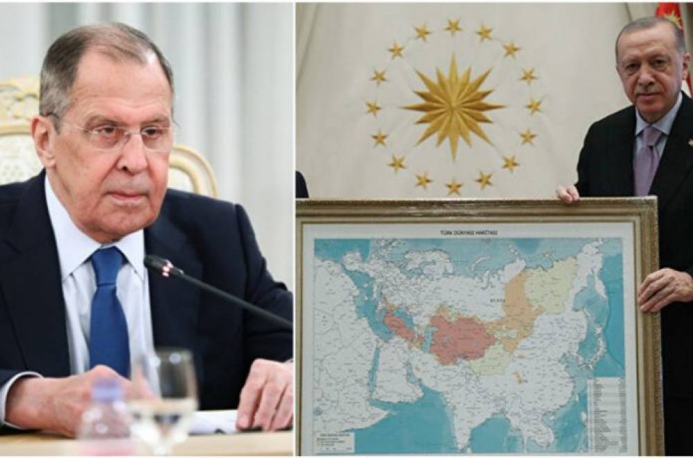 «Ռուսաստանը նույնպես կարող է». Լավրովը մեկնաբանել է Էրդողանին նվիրված «թյուրքական աշխարհի» քարտեզը