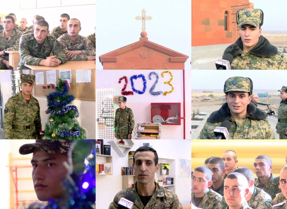Խաղաղ ու անփորձանք ծառայություն․ Շնորհավոր Հայաստան ու Արցախ․ զինվորների ամանորյա մաղթանքները