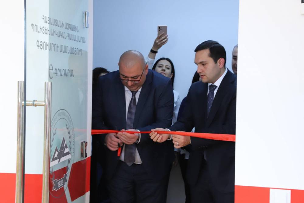 Պոլիտեխնիկի Գյումրու մասնաճյուղում այսօր բացվել է նորաոճ էլեկտրոնային գրադարան և Ադդիտիվ տեխնոլոգիաների լաբորատորիա