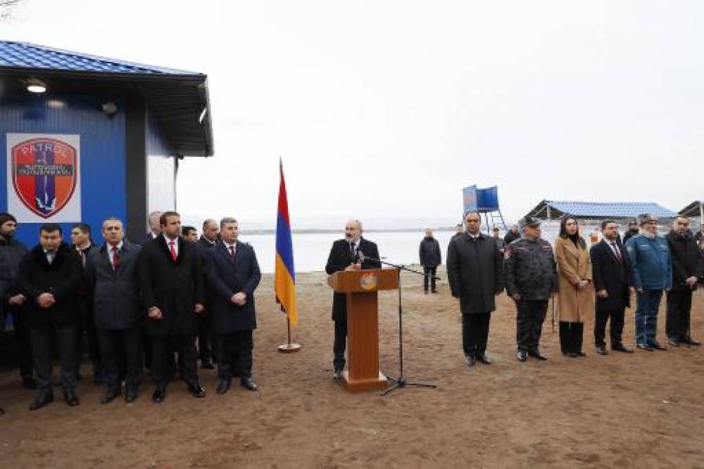 Ոստիկանը, փրկարարը պետք է լինեն ամենավստահելի մարդիկ․Փաշինյանը՝ Ջրային պարեկային ծառայության բացմանը