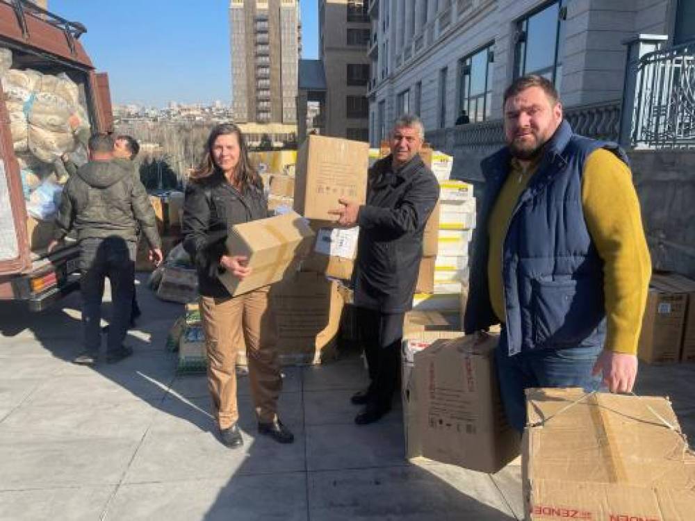 Ռուսաստանի օմբուդսմենի գրասենյակը Արցախից բռնահանվածներին է ուղարկել 6 տոննա մարդասիրական բեռ