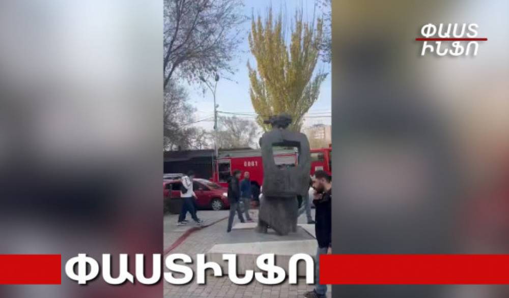 Հրդեհ Հանրային ռադիոյի տանիքում․ տեսանյութ