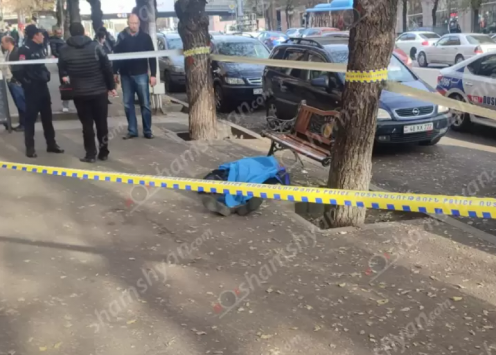 Կիևյան փողոցի կանգառներից մեկի մոտ հայտնաբերվել է տղամարդու դի