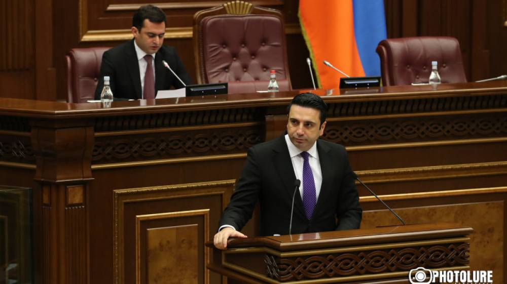 Եկել էիք մեզ սպանելու, մեր գնդակահարությունն էիք բեմադրում, ուրախանում դրա վրա, խորոված անում. Ալեն Սիմոնյանն` ընդդիմությանը