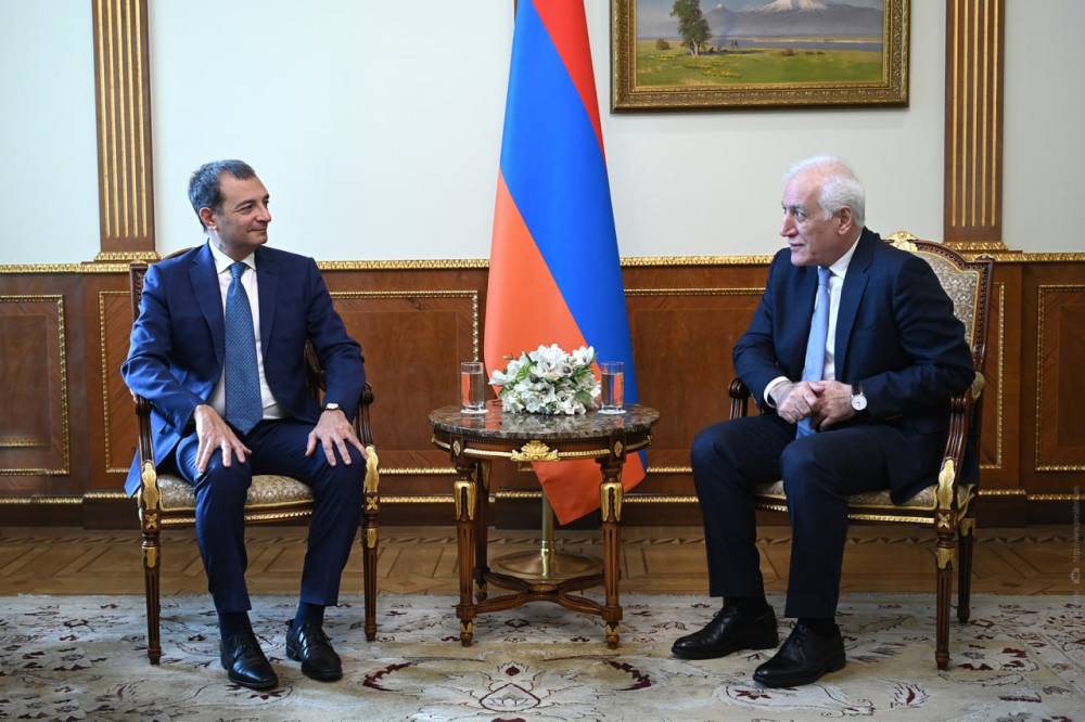 Նախագահը բարձր է գնահատել դեսպանի ջանքերն ուղղված հայ-իտալական հարաբերությունների զարգացմանը
