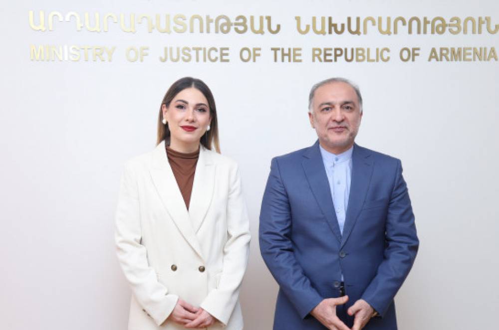 Սրբուհի Գալյանը և Իրանի դեսպանն անդրադարձել են արդարադատության համակարգին առնչվող հարցերի