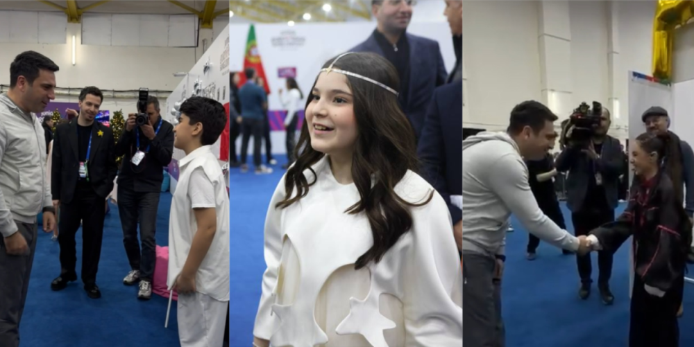 Ալեն Սիմոնյանը Թբիլիսիում է․ նա հաջողություն է մաղթել Մանկական Եվրատեսիլում Հայաստանի, Վրաստանի և Ադրբեջանի պատվիրակներին (տեսանյութ)