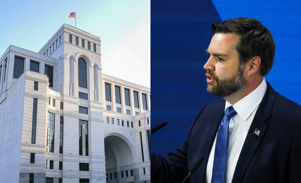 ԱԳՆ-ն չի հերքում Ջեյ Դի Վենսի հնարավոր այցը Հայաստան