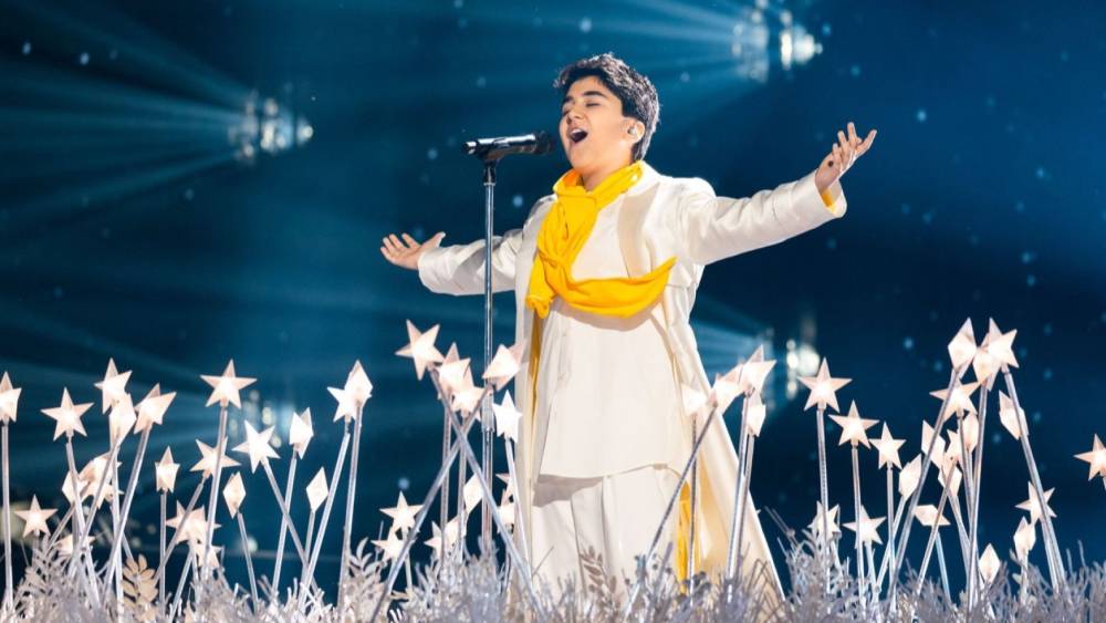 Ալբերտի ելույթը «Մանկական Եվրատեսիլ» 2025–ում