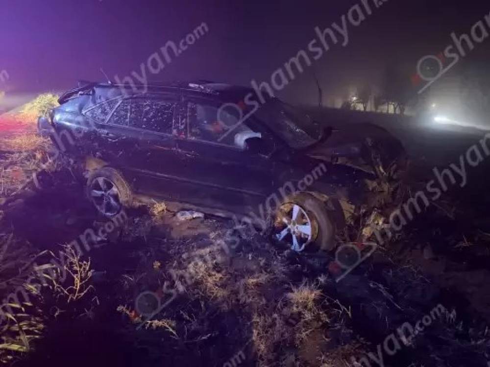 Ավտովթար է տեղի ունեցել․ վարորդը, նրա կինը և 3-ամյա երեխան հոսպիտալացվել են