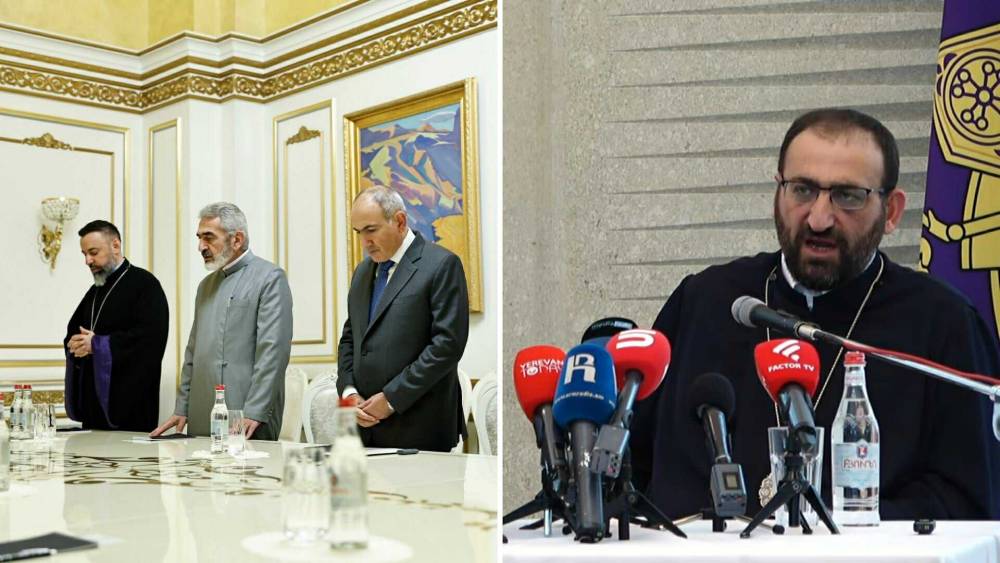 Արշակ Սրբազանը դավաճան անվանեց Փաշինյանի մոտ գնացած հոգեւորականներին