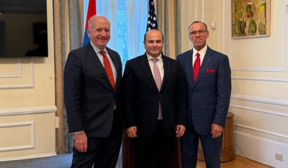 Նարեկ Մկրտչյանը «Save Armenia»-ի նախագահի և Վագների հետ քննարկել է համագործակցության հեռանկարները