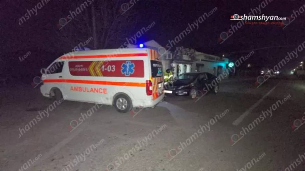Բախվել են Երևանից մարմին տեղափոխող շտապօգնության ավտոմեքենան ու օտարերկրացու «Chevrolet Volt»-ը