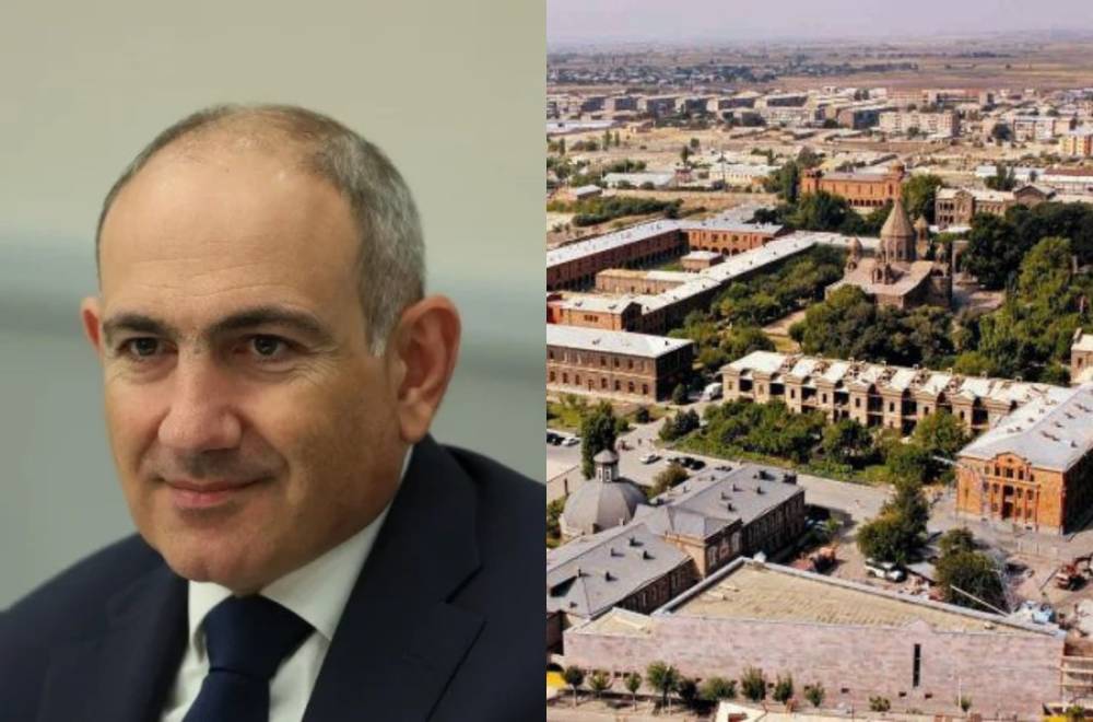 Հիմա Էջմիածինը փոխարինվել է Հռոմով, Բեռլինով, Աթենքով, Վիեննայով, Փարիզով. Նիկոլ Փաշինյան