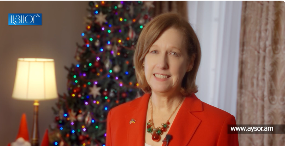 Միասին աշխատում ենք խաղաղության հաստատման շուրջ. ԱՄՆ դեսպանի Ամանորի ուղերձը (Տեսանյութ)