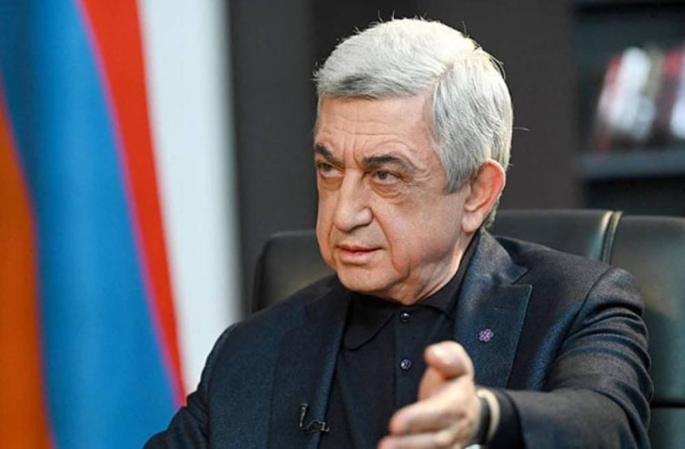 Մենք ամեն ինչ արել ենք, որ Արցախի հարցը լուծվի դրականորեն, իսկ ինքը «ապրի», կարճ ժամանակում հավեսով «լուծեց». Սարգսյանը՝ Փաշինյանի մասին