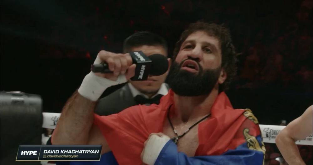 Դավիթ Խաչատրյանը Երևանում հաղթանակից հետո շնորհակալություն հայտնեց Սամվել և Սարգիս Կարապետյաններին