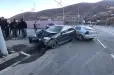 Բախվել են 2 «Opel Astra», որոնցից մեկն այնուհետև բախվել է երկաթե էլեկտրասյանը․ կան տուժածներ