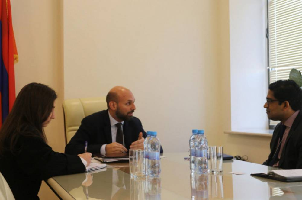 Բաբկեն Տեր Գրիգորյանն ԱԶԲ-ի ներկայացուցիչների հետ քննարկել է համագործակցությանն առնչվող հարցեր