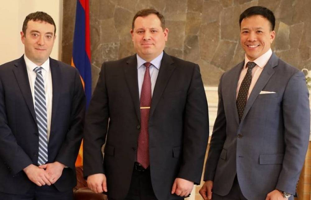 Քննչական կոմիտեի նախագահն ընդունել է ԱՄՆ դեսպանության թմրամիջոցների դեմ պայքարի ծրագրի տնօրենի պատվիրակությանը