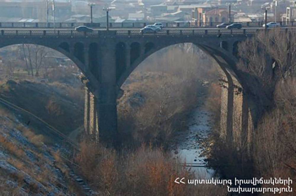 Կանխվել է 29-ամյա քաղաքացու ինքնասպանության փորձը Երևանի Հաղթանակի կամրջից