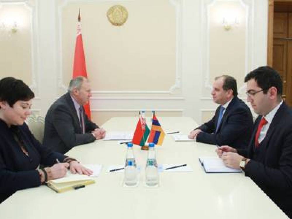 Հայաստանի դեսպանը Բելառուսի վարչապետի հետ քննարկել է երկկողմ համագործակցության հարցեր