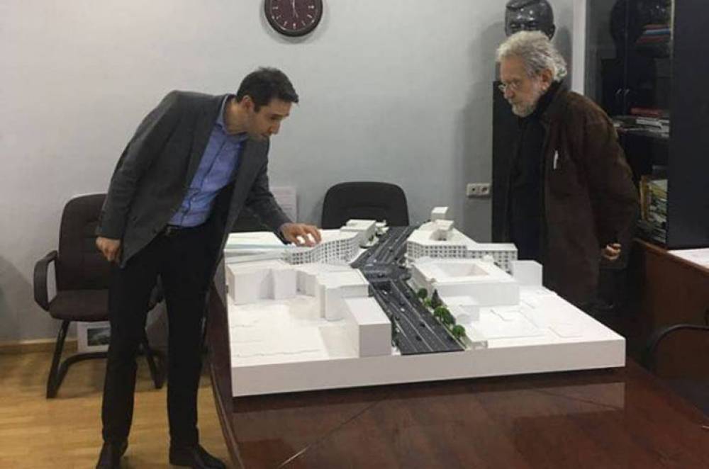 «Հայրենիք»-ի հարակից հրապարակի հանգույցը զգալիորեն կթեթևացնի երթևեկությունը Արշակունյաց պողոտայի և Գ. Նժդեհի փողոցի հատման հատվածում. քաղաքապետ (լուսանկարներ)