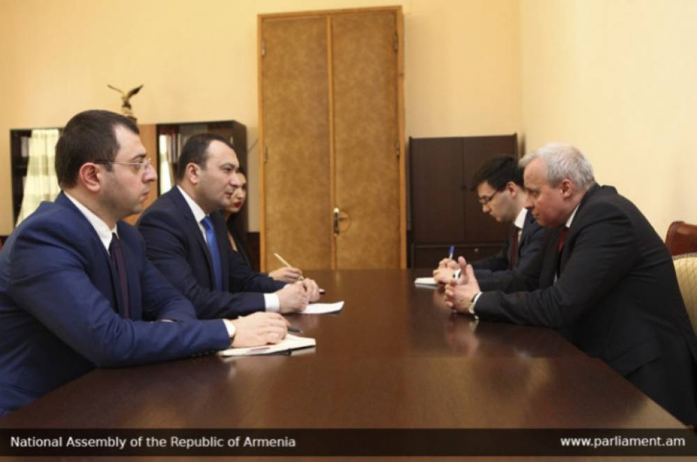 ՌԴ դեսպանը ԱԺ պատգամավորների հետ քննարկել է հայ-ռուսական համագործակցությանն առնչվող հարցեր
