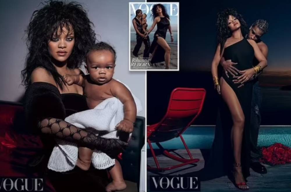 Ինչպիսի խենթություն. հղի էի, բայց չգիտեի. Ռիհանան մեկնաբանել է Vogue-ի ընտանեկան ֆոտոշարքը (լուսանկարներ)