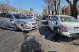 Երևանում բախվել են Toyota-ն, Honda-ն ու «ՎԱԶ 2106»-ը, խցանումը հասնում է մոտ 2 կմ-ի․ կա վիրավոր