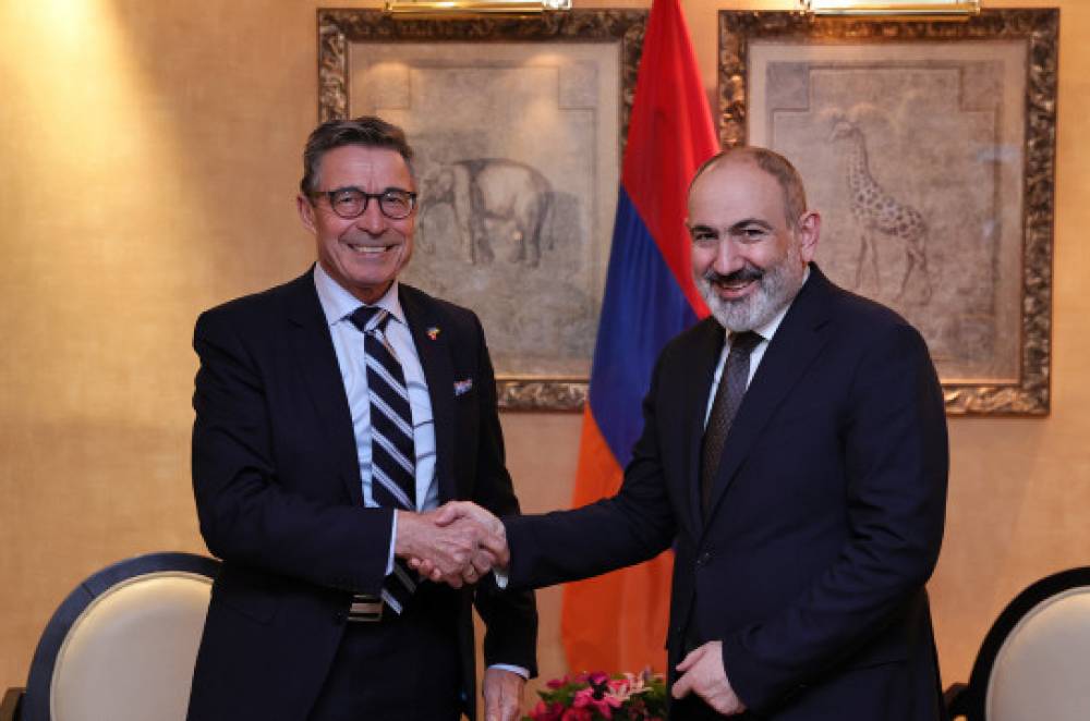 Փաշինյանն ու ՆԱՏՕ-ի նախկին գլխավոր քարտուղարը քննարկել են Հարավային Կովկասում անվտանգությանն ու կայունությանը վերաբերող հարցեր