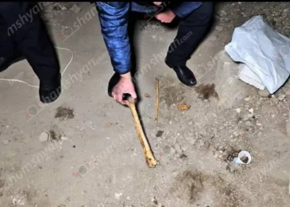 Երևանի Աբովյան փողոցի շենքերից մեկի նկուղում մարդու կմախք է հայտնաբերվել