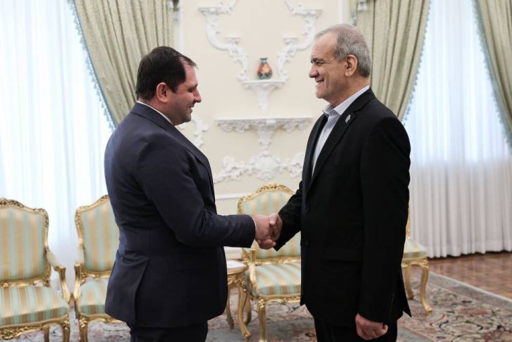 Սուրեն Պապիկյանը Մասուդ Փեզեշքիանի հետ հանդիպմանը ընդգծել է Իրանի շուրջ ստեղծված իրավիճակի՝ դիվանագիտական ճանապարհով լուծման անհրաժեշտությունը