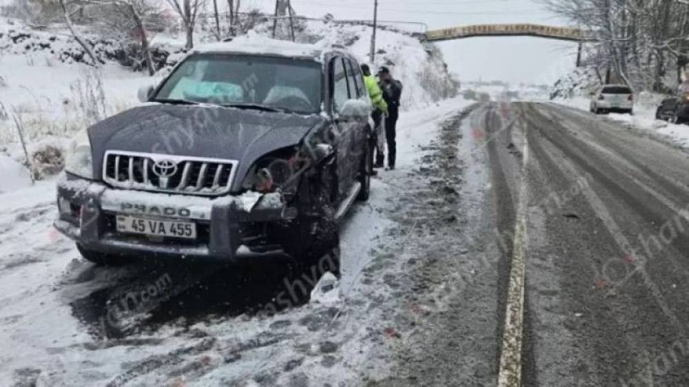 Գեղարքունիքում մեքենաներ են բախվել, վիրավոր կա