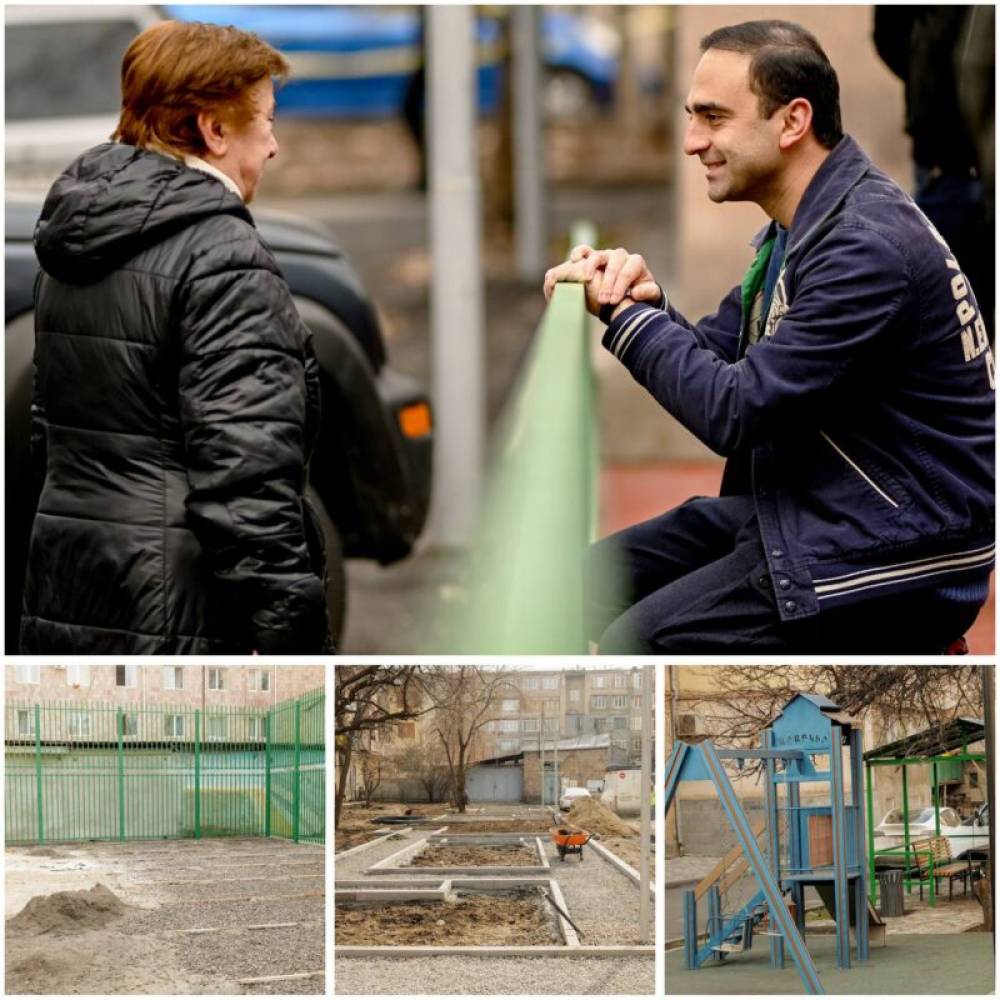 Ապահովում ենք երևանցիների հանգիստն ու բակային ակտիվ կյանքը․ Ավինյան