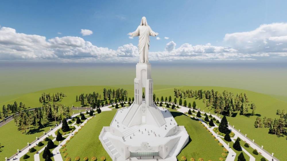 Բացառիկ հնարավորություն՝ ծանոթանալու Հիսուս Քրիստոսի՝ աշխարհում ամենաբարձր արձանի կառուցման ֆոտովավերագրությանը (Տեսանյութ)